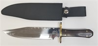 Bowie Knife 9.5" Blade W/ Leather Sheath