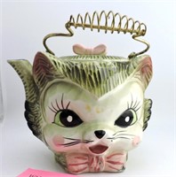 1950's Miss Kitty Cat Teapot