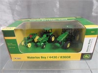 Die Cast John Deere Tractor Set in Box