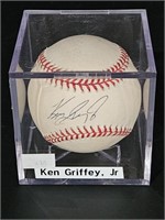Authentic Autographed Ken Griggey Jr. Baseball w