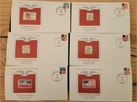 Commemorative U.S. Airmail Postage Stamps