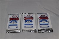 DONRUSS 1993 EDITION 3 PACK BBALL CARDS
