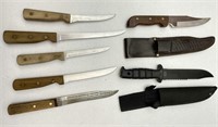 Fillet Knives, Bowie Knives