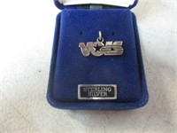 Sterling Silver Vols Charm