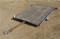 Tilt Bed Trailer, Approx 6ft x 8ft, 1 7/8" Ball