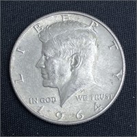 1964 Kennedy Silver Half Dollar