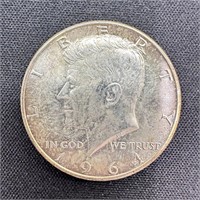 1964-D Kennedy Silver Half Dollar