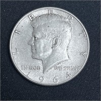 1964 Kennedy Silver Half Dollar