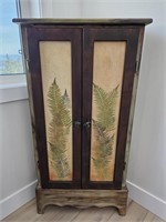 Hand Painted Accent Cabinet
