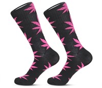 Marijuana Leaf Socks by Dream Big Socks Sz 9-11