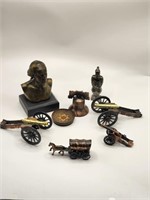 Miniature Replica Civil War Cannons +
