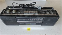 Sony Fm/am stereo cassette- corder CFS -210