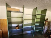 Heavey Duty Steel Shelving  110'x 96"x 18