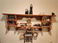 Shelf Full Of Knick Knacks Nuns +++