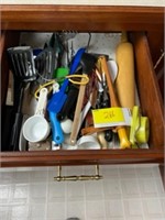 Drawer of Kitchen Utensils