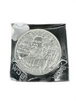 1 OZ .999 FINE SILVER NOAHS ARK COIN GREAT DETAIL