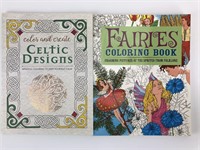 (2) NEW Adult Coloring Books