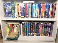 Disney VHS Tape Collection & DVD's