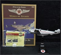 ERTL Wings of Texaco Electra Jr. Diecast Plane