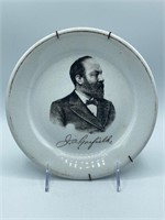James Garfield Commemorative Plate