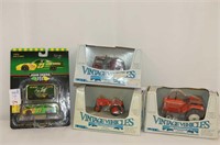 3-1/43 Vintage Vehicles by Ertl and JD Race Car