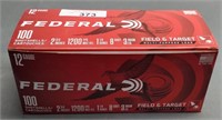 100 rnds Federal 12 ga Shotshells