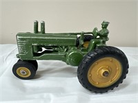 Vintage diecast toy tractor