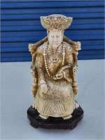 VINTAGE CHINESE MAN FIGURE RESIN