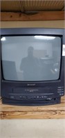 Sharp TV-vcr combination  13 inch