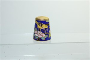 Chinese Cloisonne Thimble