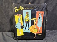 Vintage 1961 Barbie Doll Case in Black