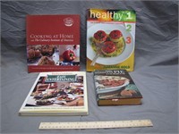 Lot of 4 Various Cookbooks