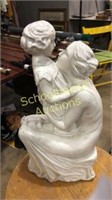 Mother & child statue approx 13” tall