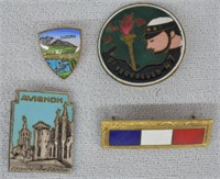 Antique French Travel Pins