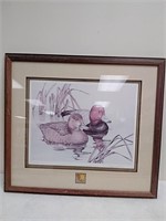 Frame duck artwork