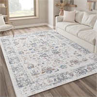 Area Grey Rug 81 x 24", Vintage Floor Cover Thin