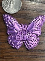 Iris 2019 Purple Butterfly Iris Through a Child’s