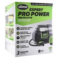 Slime Expert Pro Power 12 Volt Tire Inflator AZ15