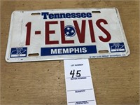 1-Elvis Tenn Auto tag