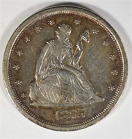 1875-S TWENTY CENT AU