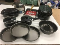 Kitchen Pots, Pans Plus Lot