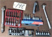 Sockets, Ratchets, Hex Keys. WE WILL SHIP THIS LOT