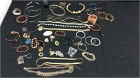 Large Selection of Costume Jewelry - 8B