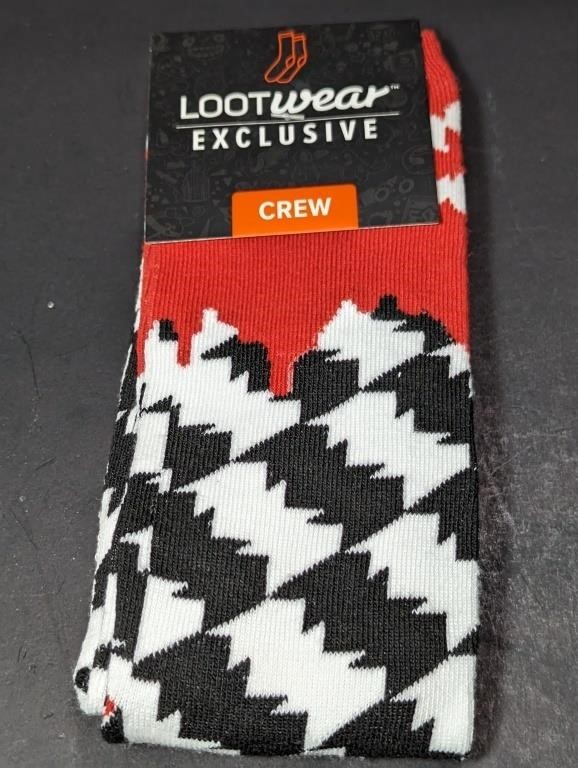 Lootwear Exclusive Dracula Design Socks