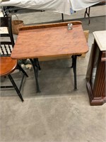 Antique School Desk