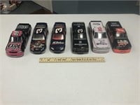 6 Die Cast Nascar Cars
