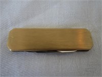 12K GOLD FILLED POCKET KNIFE