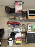 HUGE Contents lot of Garage Shelves