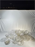 Assortment of Glassware and Punch Set