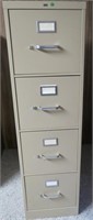 Hon 4 drawer filing Cabinet, metal (25" deep x 15"